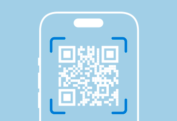 Отсканируй QR-код и возьми ракетки