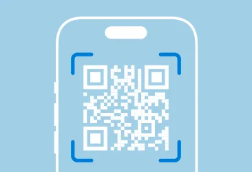 Отсканируй QR-код и возьми ракетки
